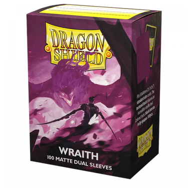 Techzone Geelong Dragon Shield: Sleeves – Matte Dual – Wraith (Alaric, Chaos Wraith)